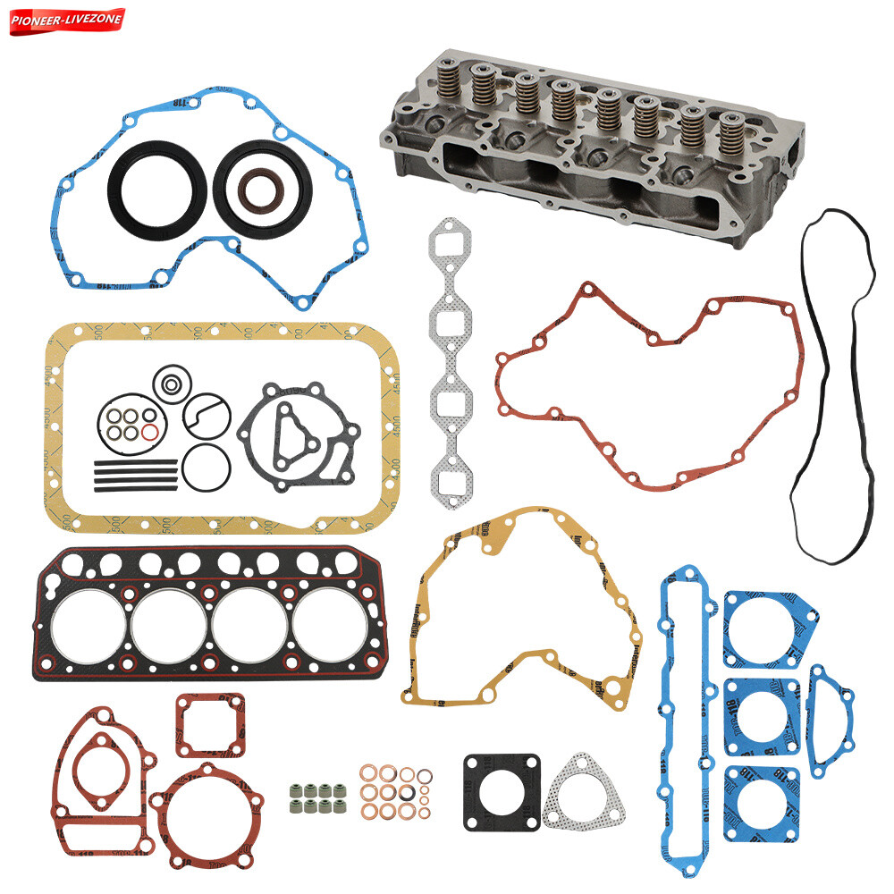 Replace For Mitsubishi Engine S4L S4L2 Cylinder Head Assembly & Full Gasket Set