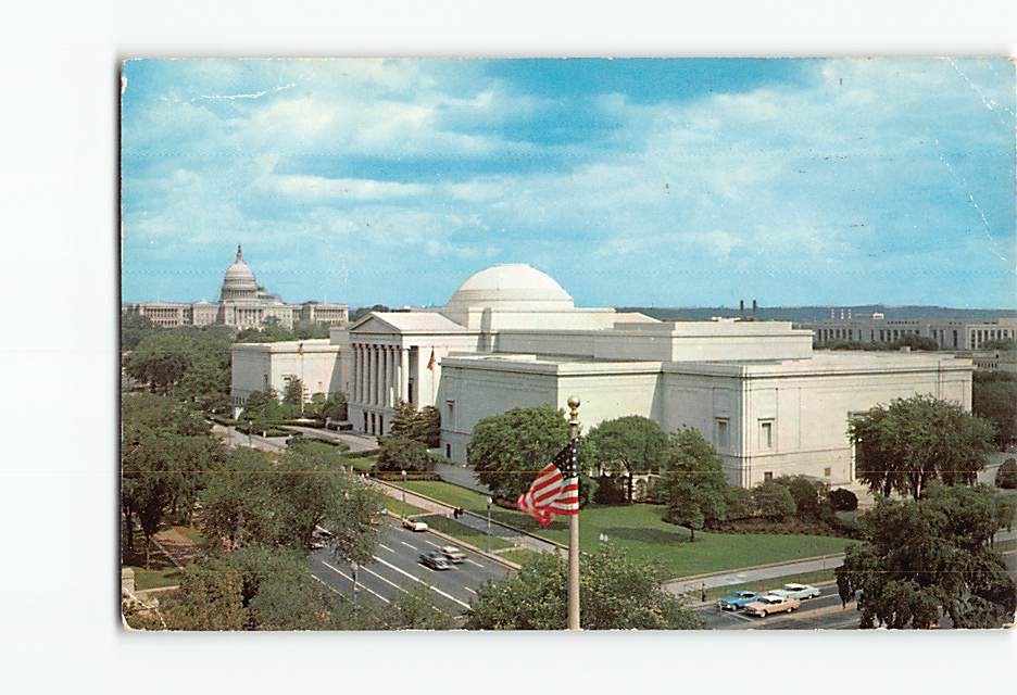 Postcard National Gallery of Art Washington DC USA