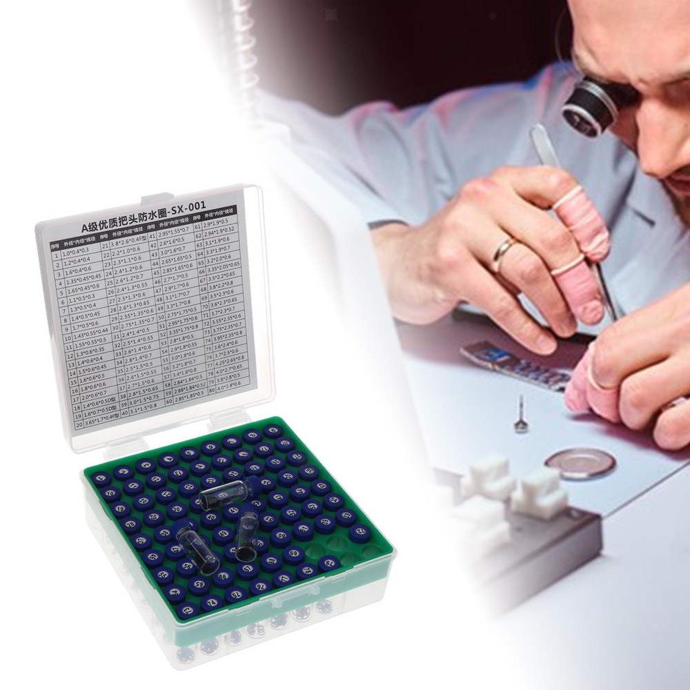 Mini Small Rubber Washer Watches Rings Gaskets Repair