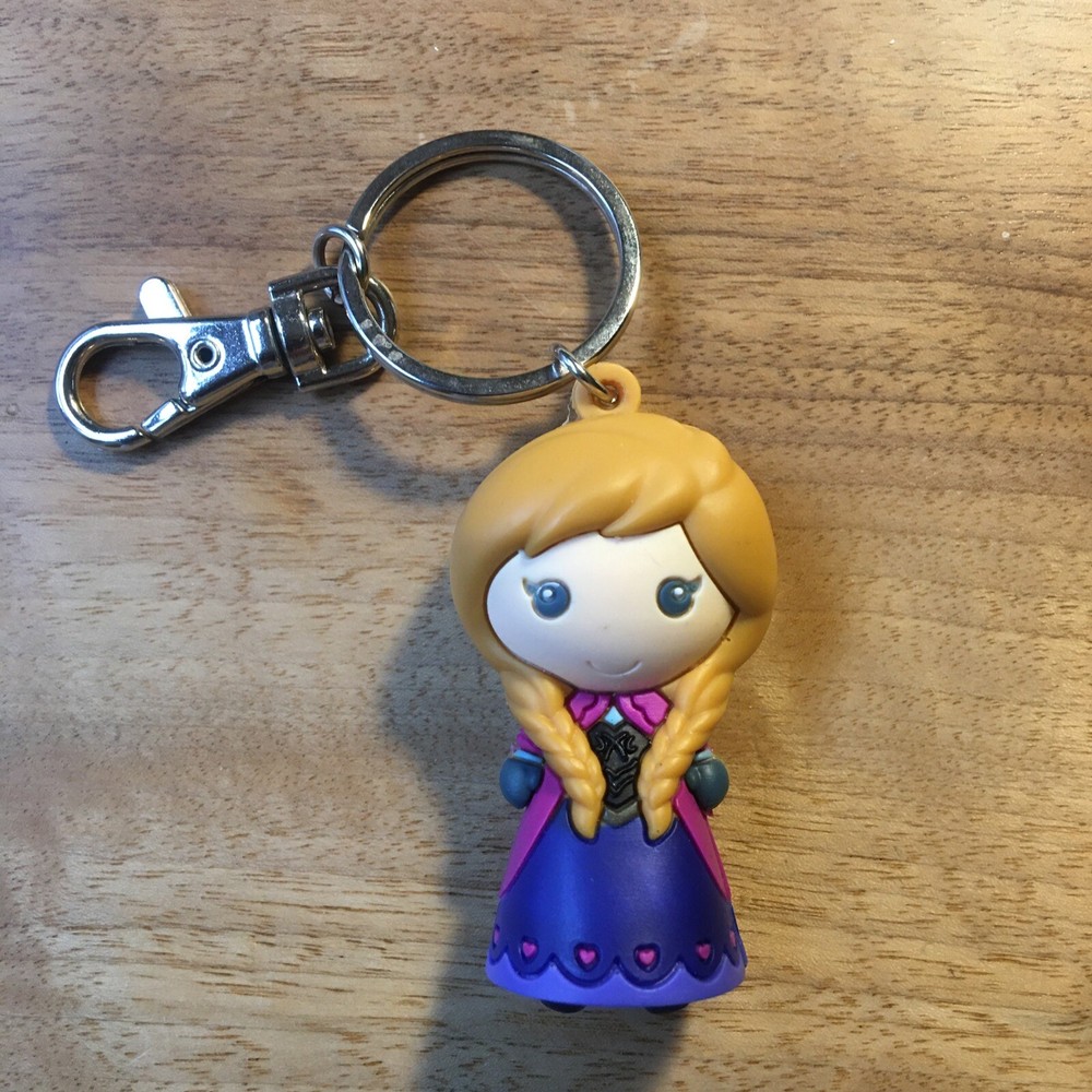 Disney Parks Frozen Anna Cuties kawaii figurine PCV keychain