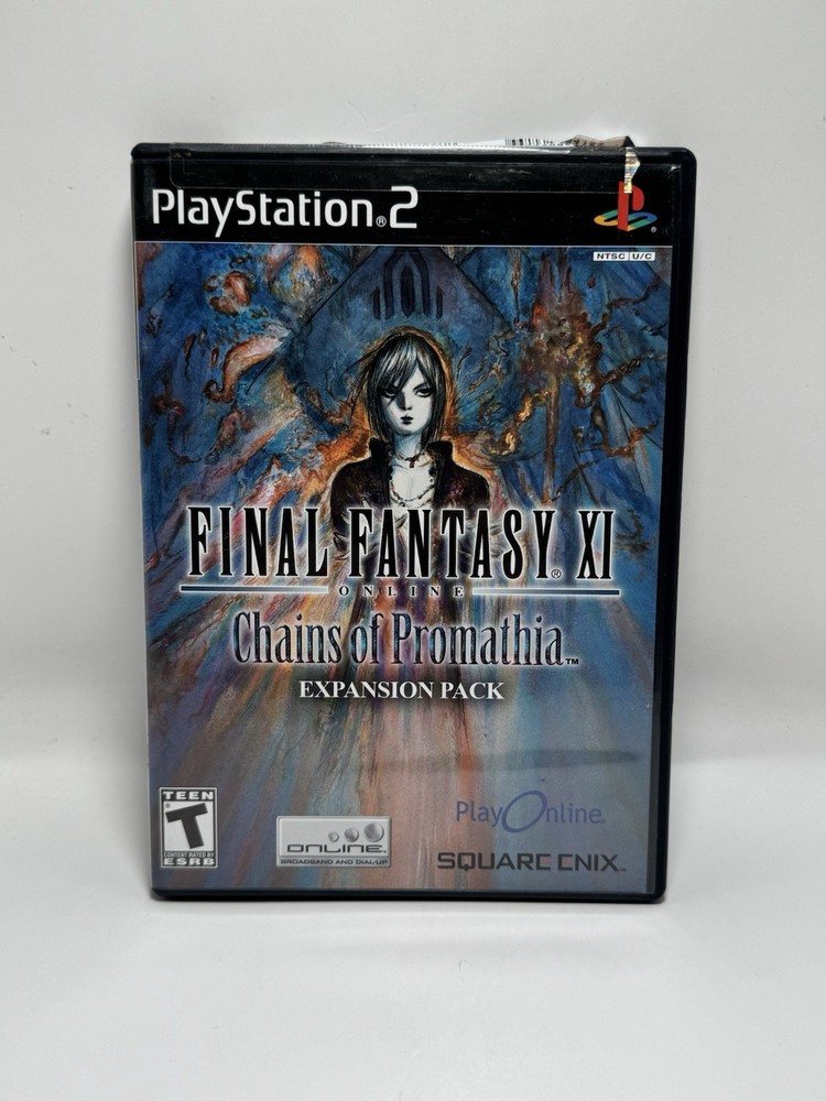 Final Fantasy XI Chains of Promathia (Sony Playstation 2, PS2) - Complete Tested
