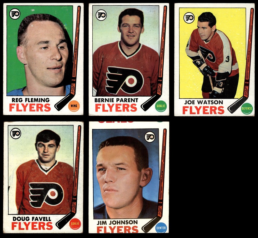 1969-70 Topps Flyers Near Team Set 1.5 - FAIR 7248392 (5 / 11 cards)