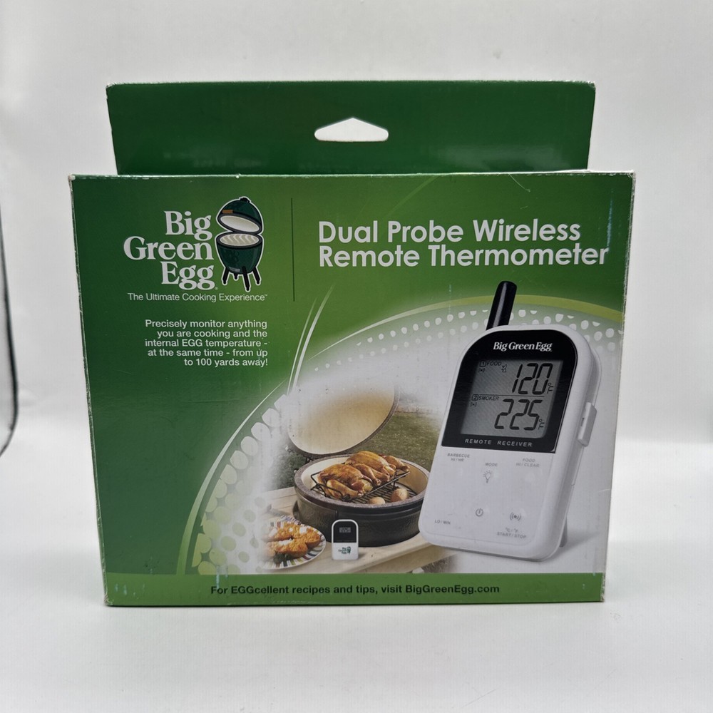 Big Green Egg Dual Probe Remote Wireless Thermometer ET-732 Transmitter Receiver