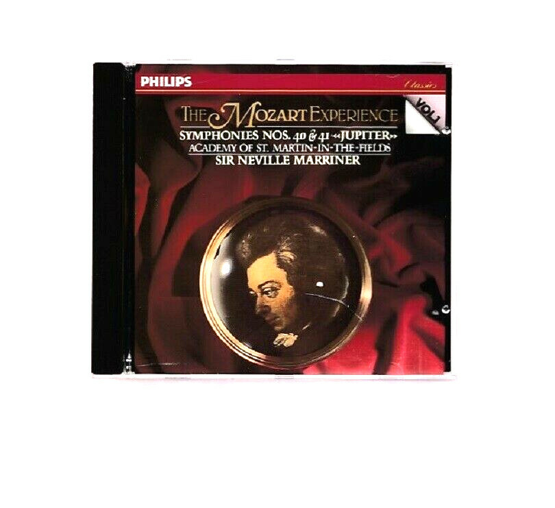 The Mozart Experience Symphonies #40 & 41 Cd Academy Of St. Martin-In-The Fields-image