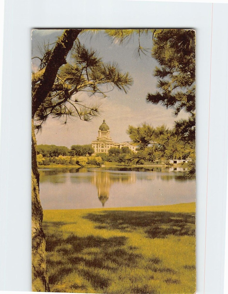 Postcard State Capitol Pierre South Dakota USA