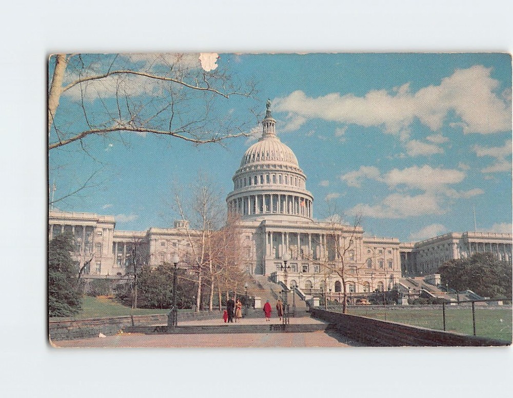 Postcard United States Capitol Washington District of Columbia USA