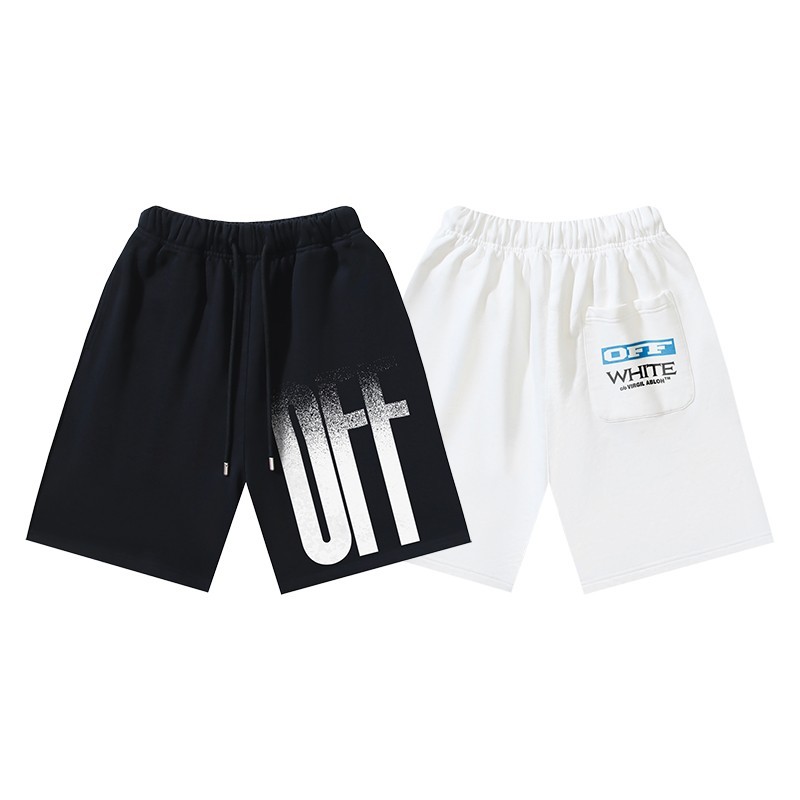 Off white Mens shorts pants cotton S-M-L-XL