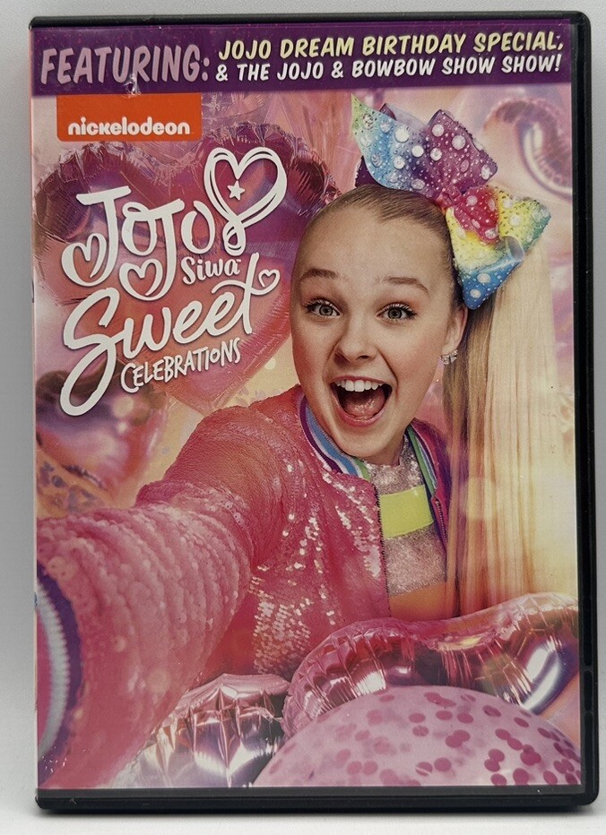 JoJo Siwa Celebrations DVD Nickelodeon JoJo & Bowbow Show Show NR 2019