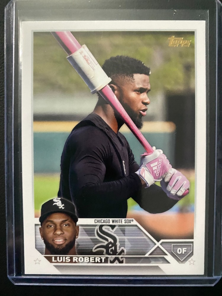 2023 Topps Series 1 - Luis Robert #88 Ssp Image Variation Golden Mirror