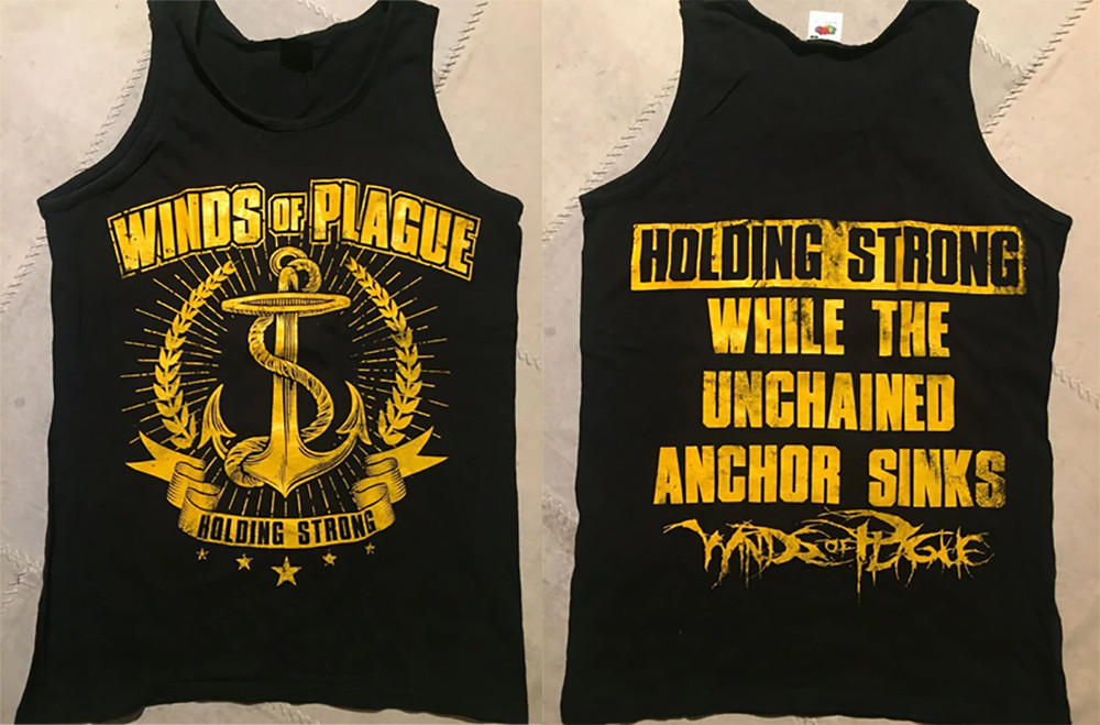 Winds of Plague Holding Strong BASKETBALL JERSEY Black Size S-5XL KN1530