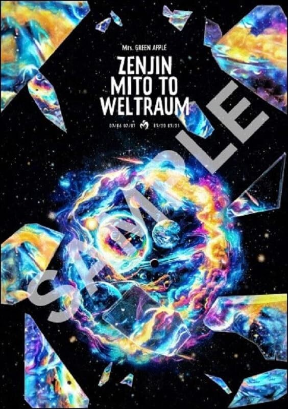 Mrs. GREEN APPLE Zenjin Mito to Weltraum Meimei Hen UPXH-20144 Japan Blu-ray