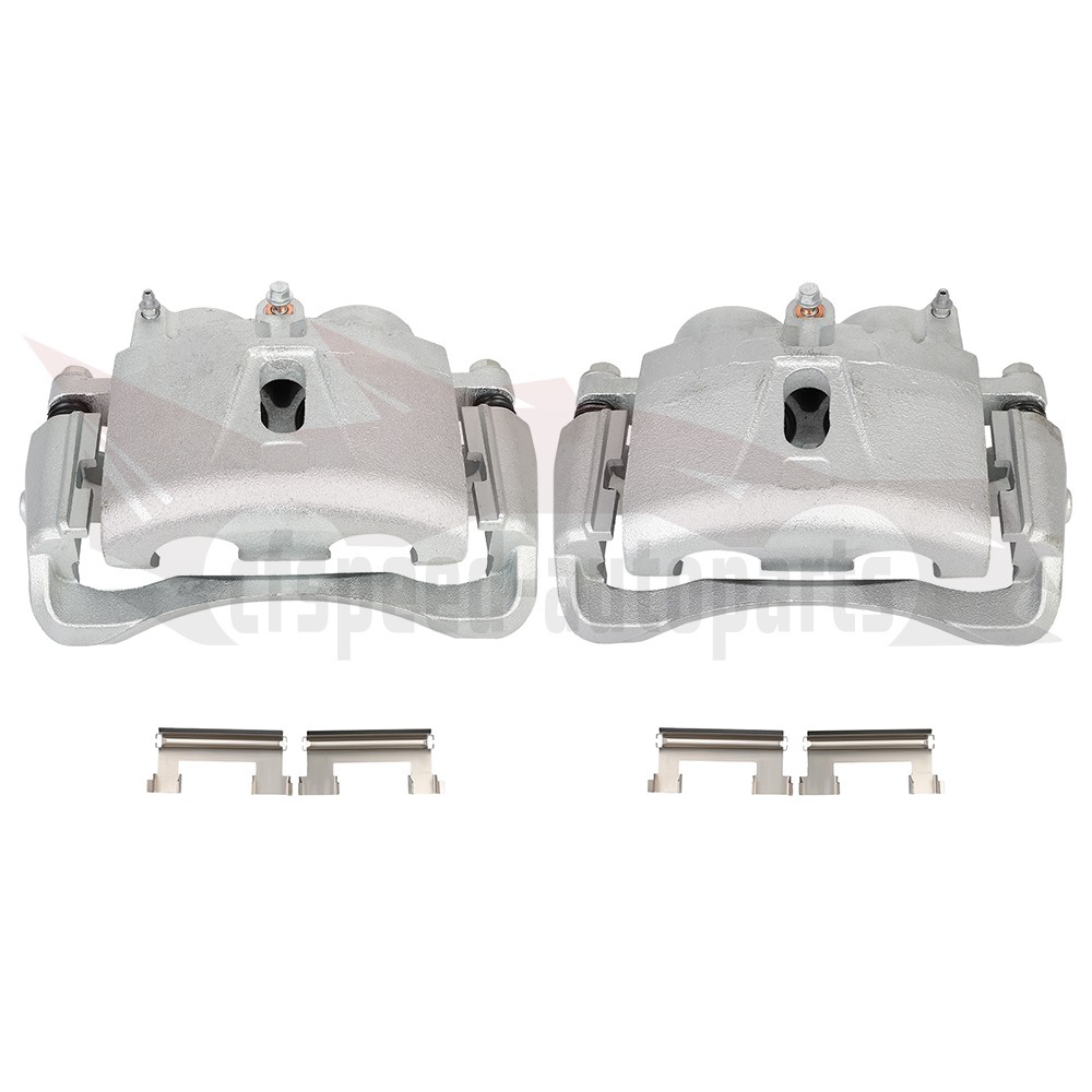 Brake Calipers w/ Bracket For 2006-2020 CHEVROLET EXPRESS 3500 GVW Front Pair