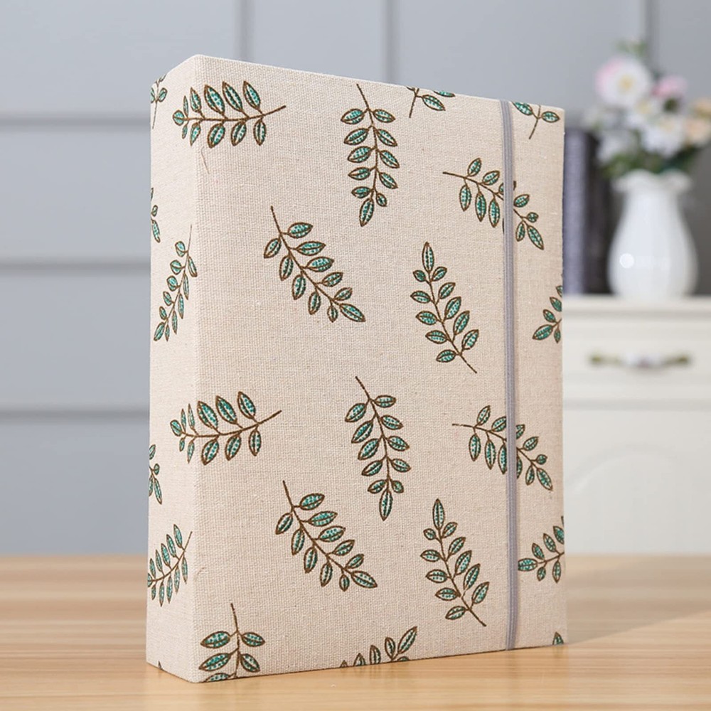 Photo Album 4x6 200 Photos Linen Cover Picture Photo Book for Family Wedding ...