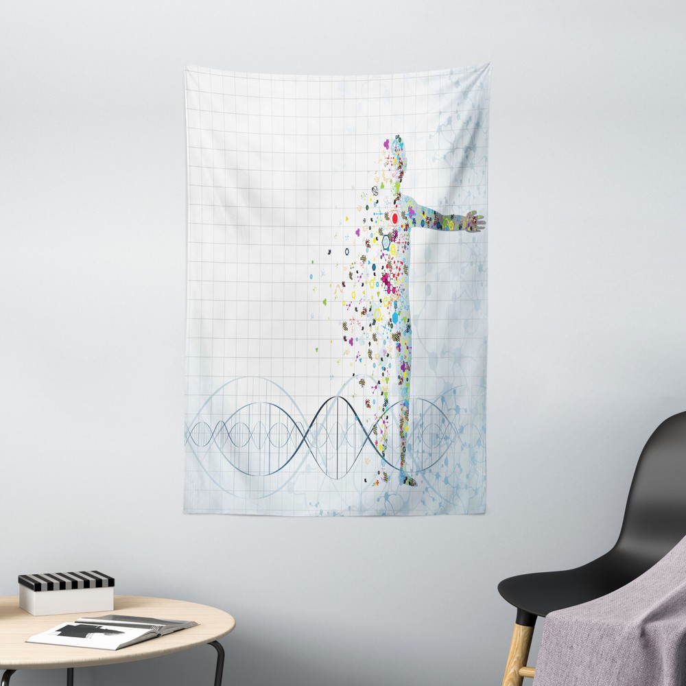 Digital Tapestry Psychedelic Human Print Wall Hanging Decor
