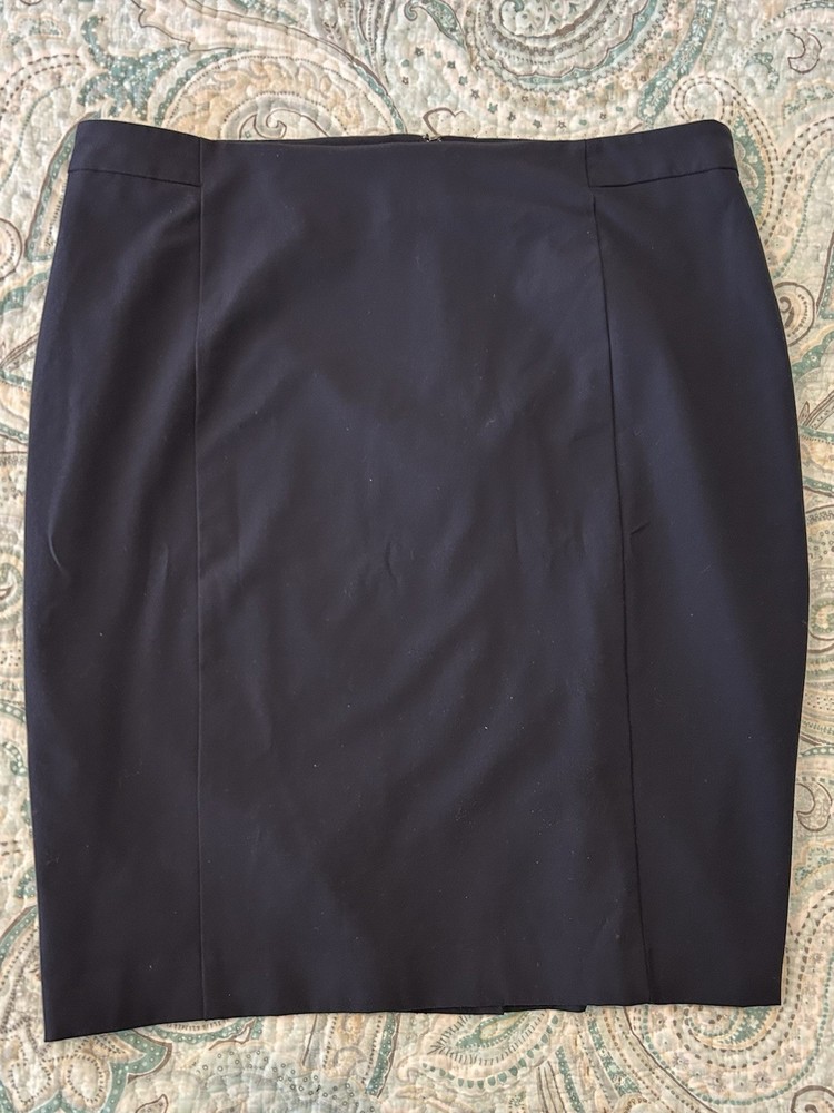 Ann Taylor Navy Pencil Skirt Women’s Size 18 Curvy Fit
