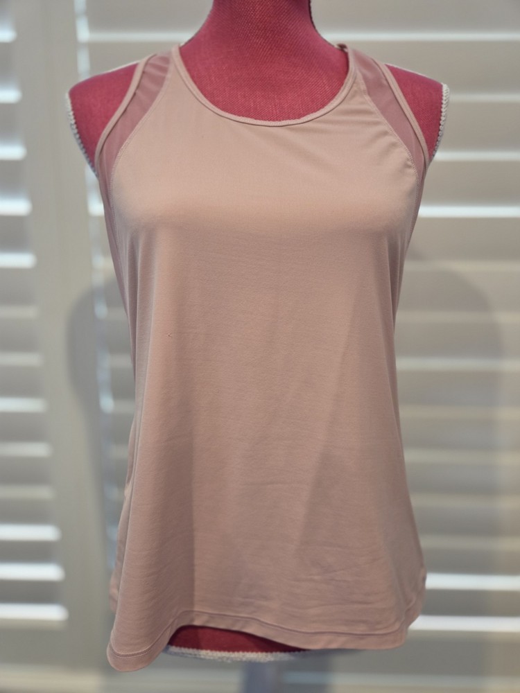 Victoria Sport Tank Top Women's Size Medium Pink Mesh Racerback