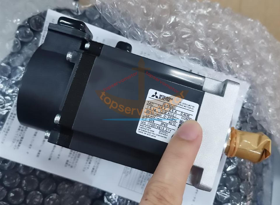 One MITSUBISHI SERVO MOTOR HG-KNS43J New