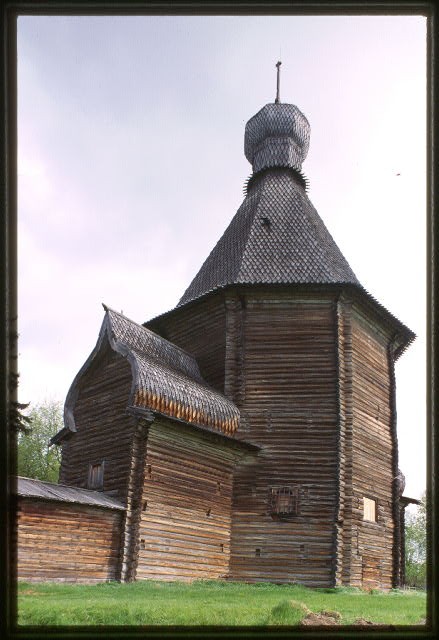 Church of St. Nicholas,Southwest View,Liavlia,Russia,William Craft Brumfield
