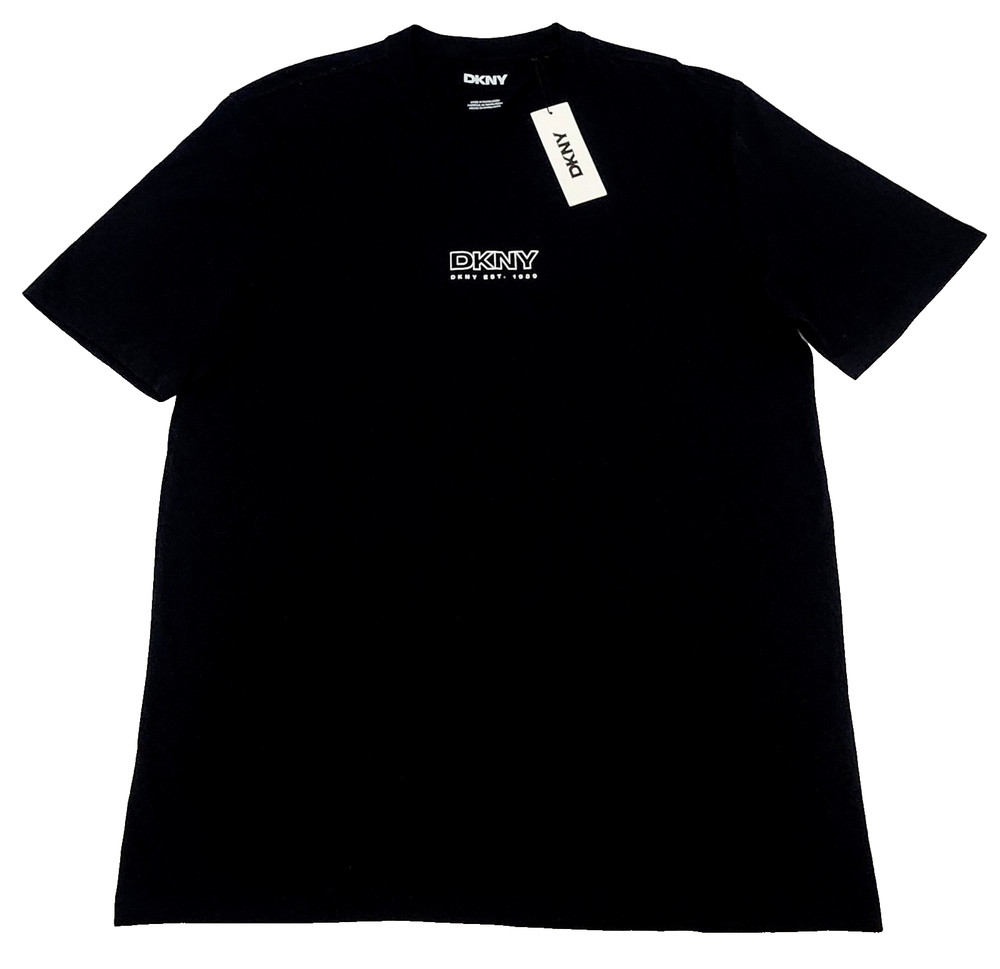 DKNY T-shirt Men's Color Black Size XL (NEW ORIGINAL WITH TAGS)