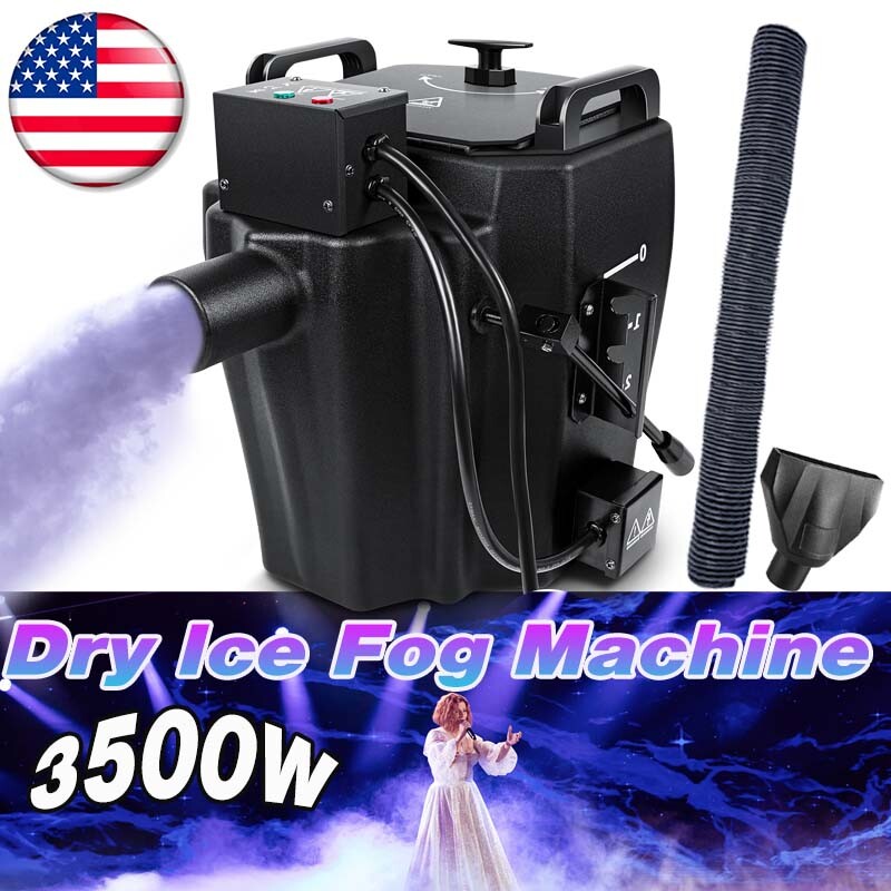 3500W Dry Ice Low-Lying Fog Machine for Stage Party Wedding Event Effects
