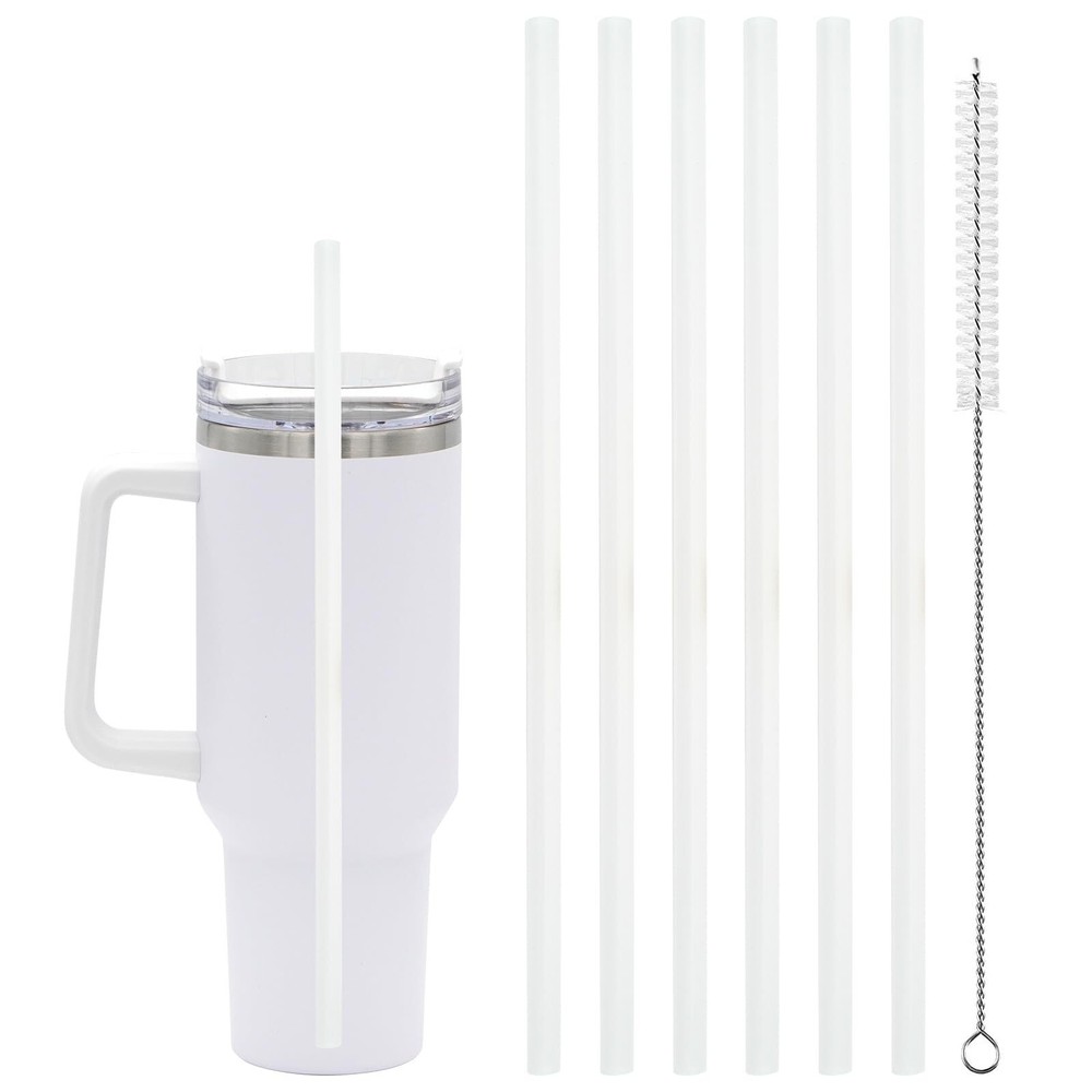 6-Pack Stanley Adventure Quencher 40 oz & 30 oz Replacement Straws for Tumblers
