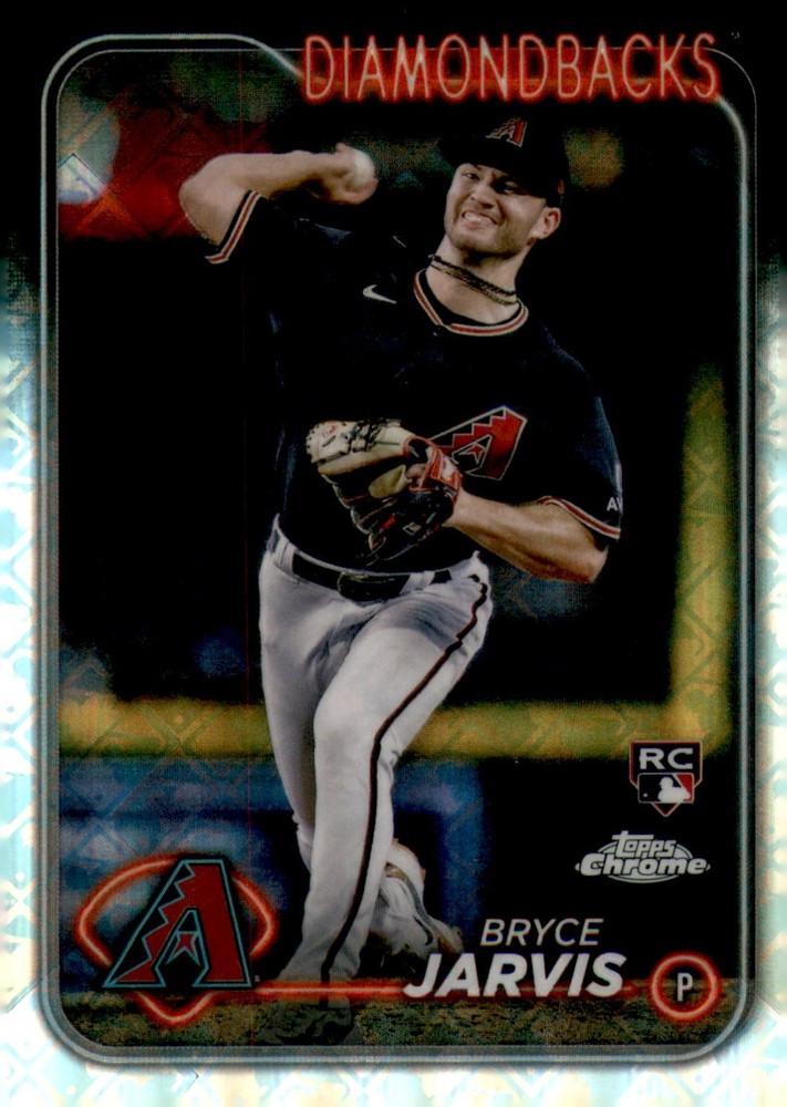 2024 Topps Chrome Logofractor Edition #75 Bryce Jarvis