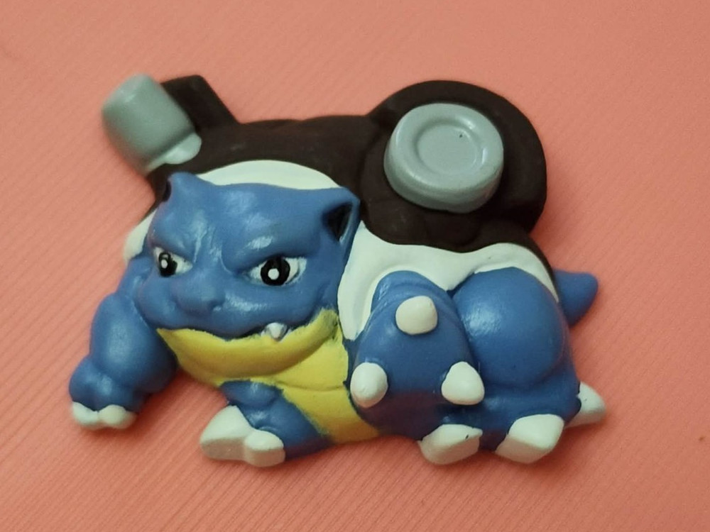 Pokemon 90s Japan Collectible Vintage Bandai Gachapon Magnet Blastoise