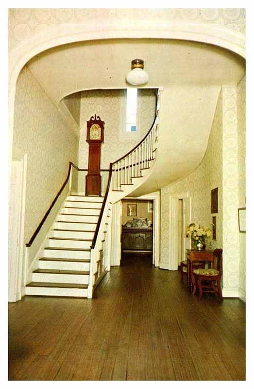 Postcard HOUSE SCENE Vincennes Indiana IN m/09 AR0377