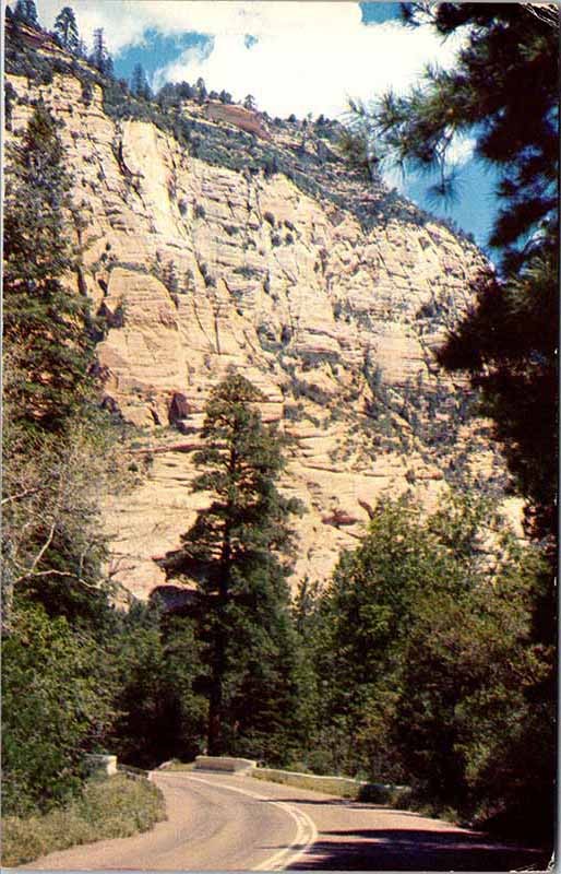 Postcard HIGHWAY SCENE Northern Arizona AZ m/09 AO0721