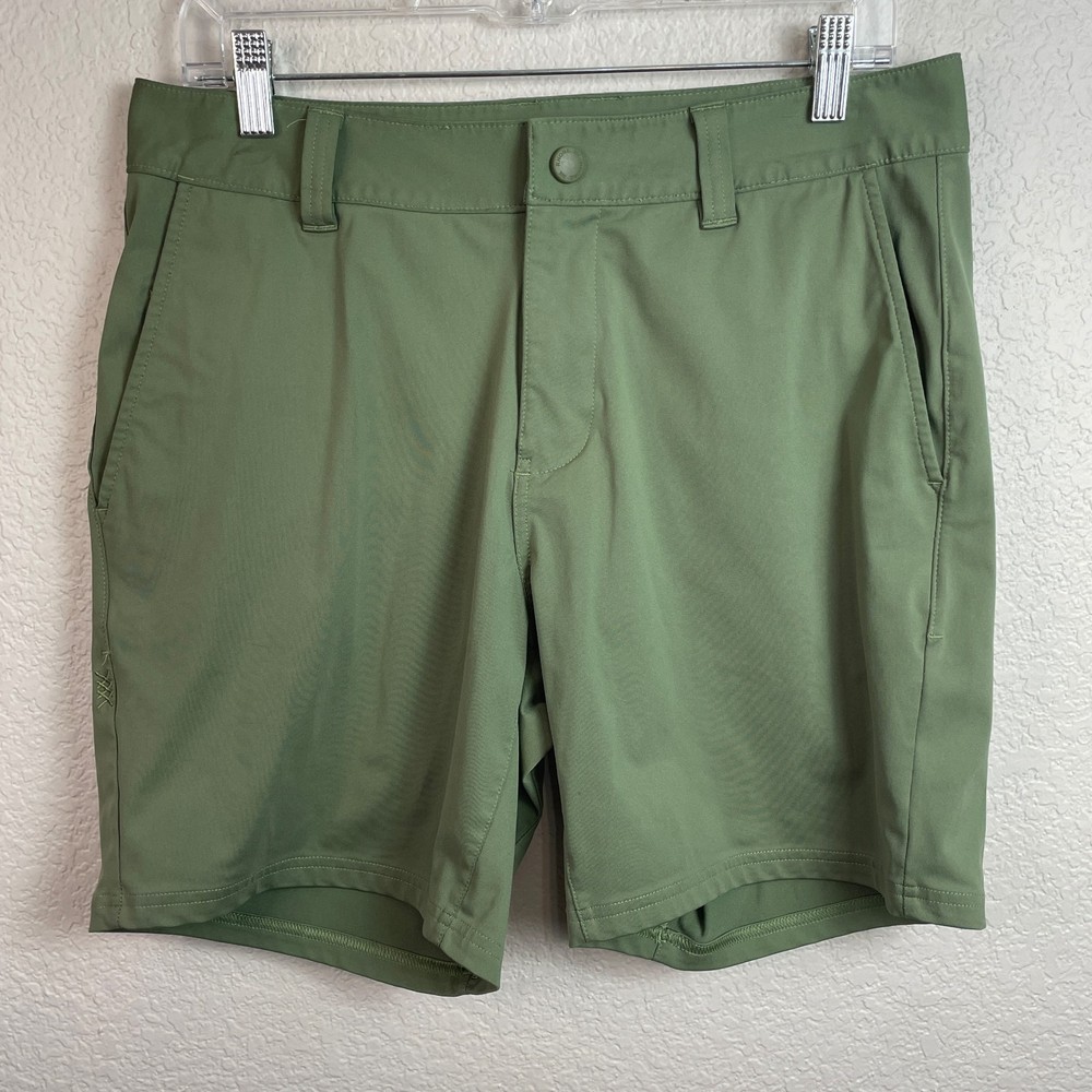 Rhone Commuter Shorts Men's Size 31 Green 7