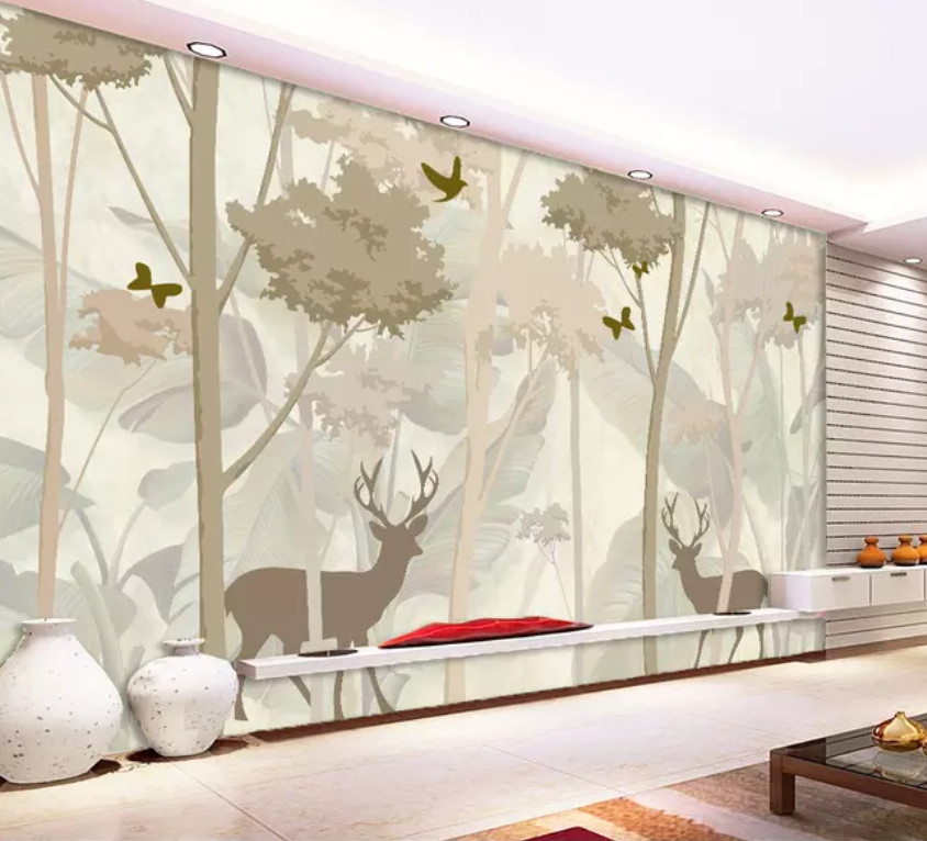 3D Upright Print ZHUA18707 Wallpaper Wall Murals Removable Self-adhesive Ann 24
