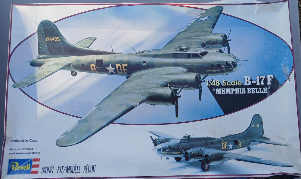 Revell 1/48 B-17F Memphis Belle H-197