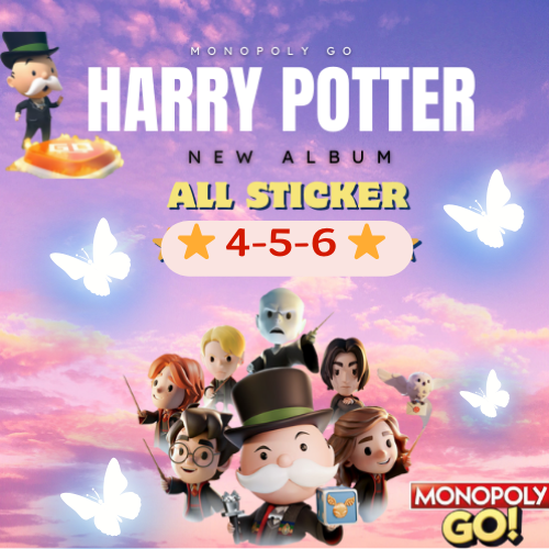 MONOPOLY GO Stickers 4⭐ 5⭐ 6⭐  SUPER FAST⚡⚡