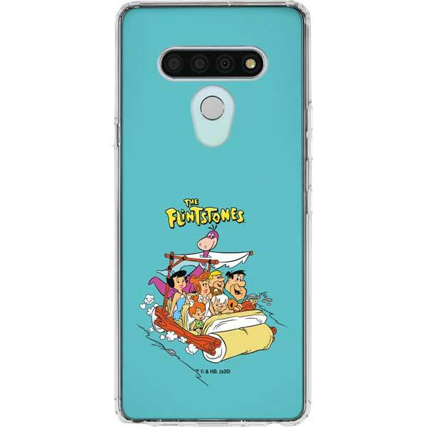 The Flintstones LG Stylo 6 Clear Case - The Flintstones and Rubbles