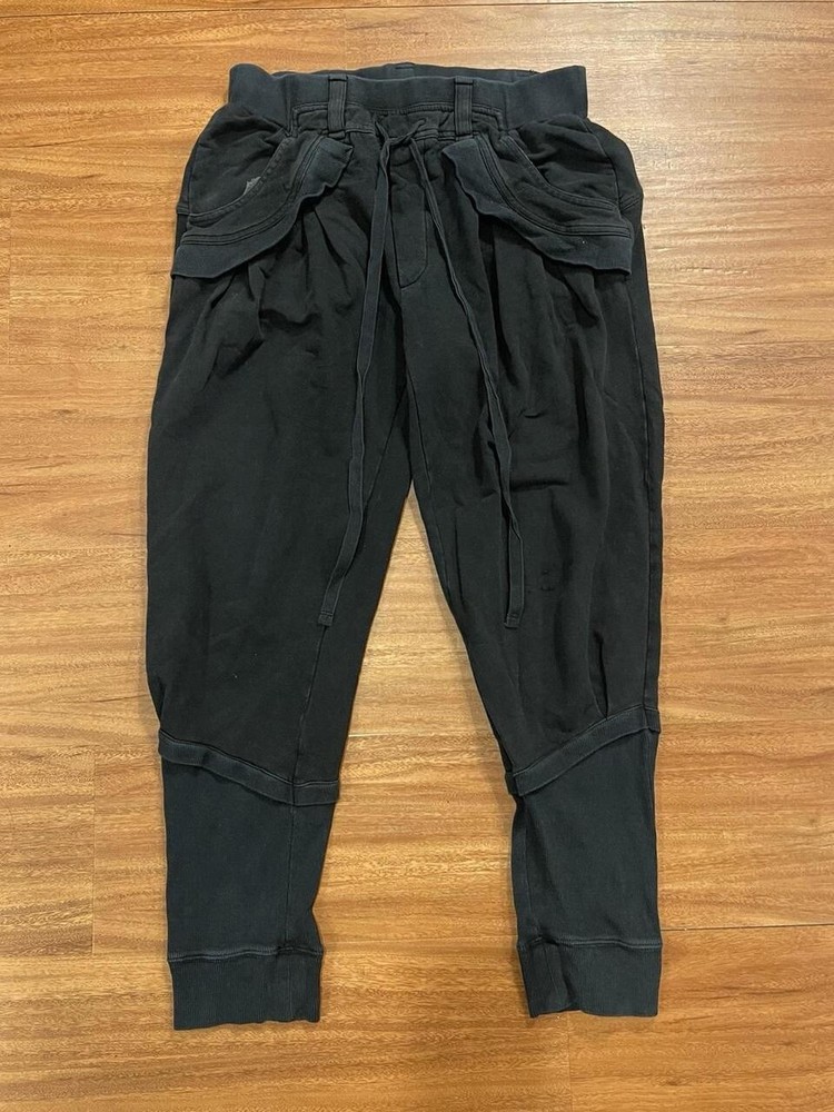 Comme Des Garçon Ruffle Sweatpants Tapered Size Medium
