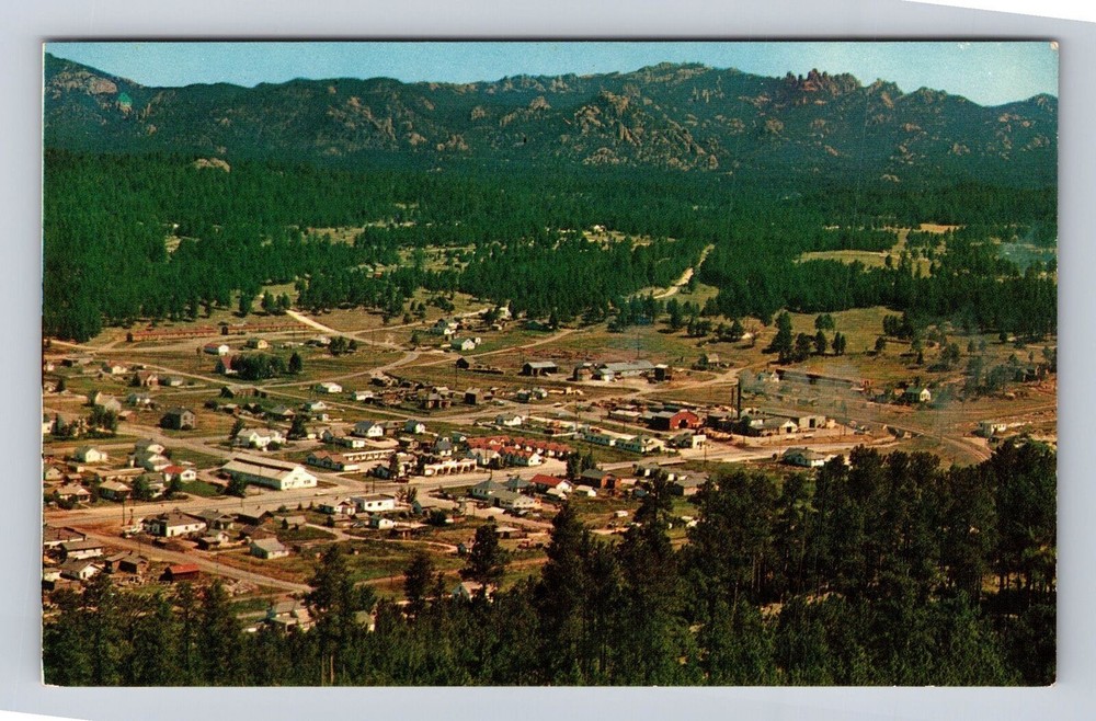 Custer SD-South Dakota Black Hills, Harney Peak, Needles Drive, Vintage Postcard