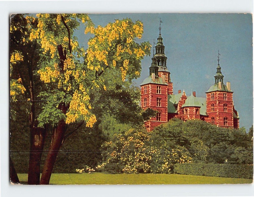 Postcard Rosenborg Palace Copenhagen Denmark