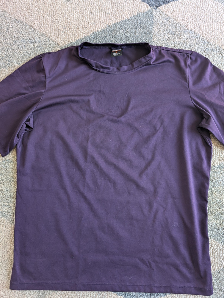 Patagonia Capilene Cool Trail T-Shirt - Purple - Men's size medium