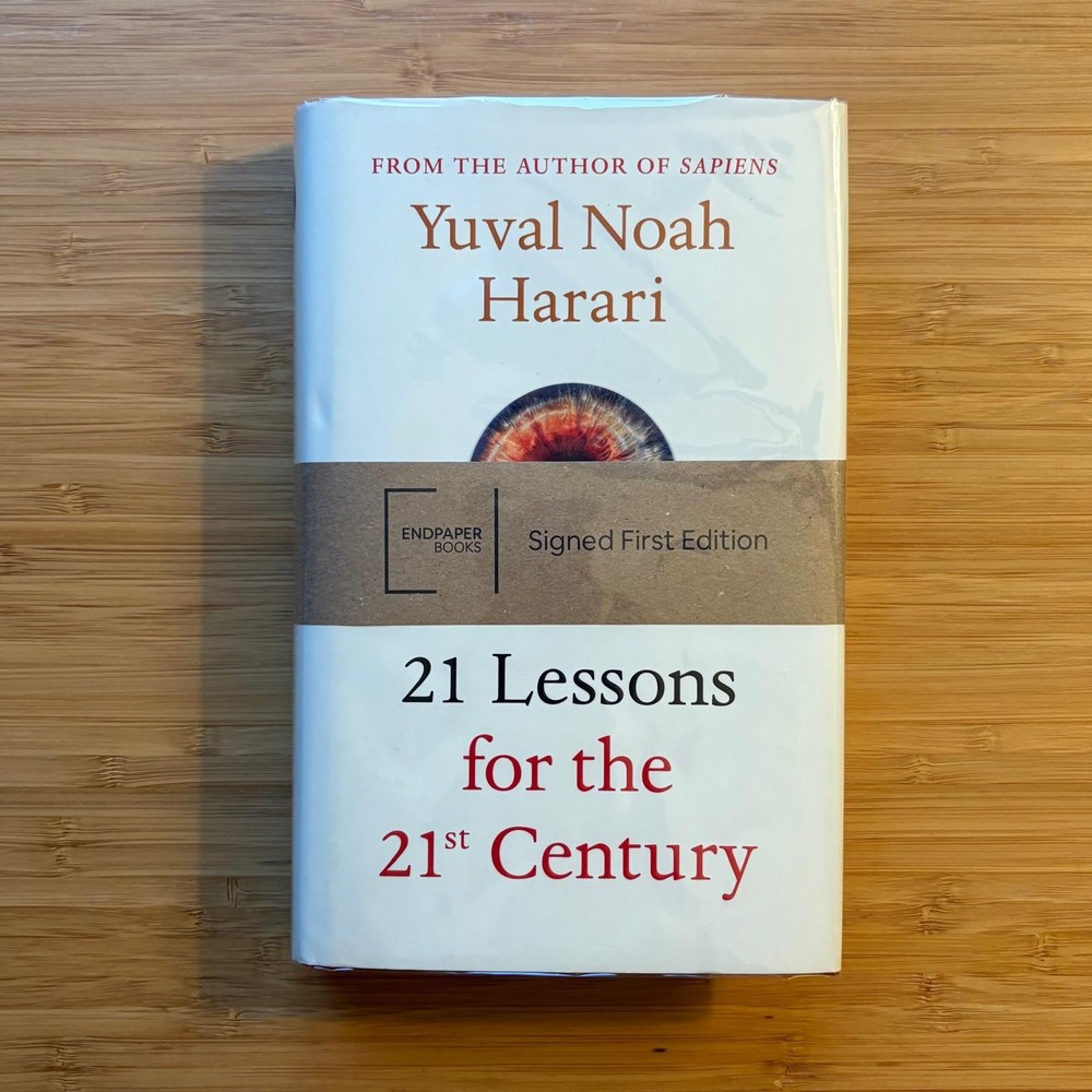 21 Lessons for the 21st Century | Signed by Yuval Noah Harari | First Edition UK