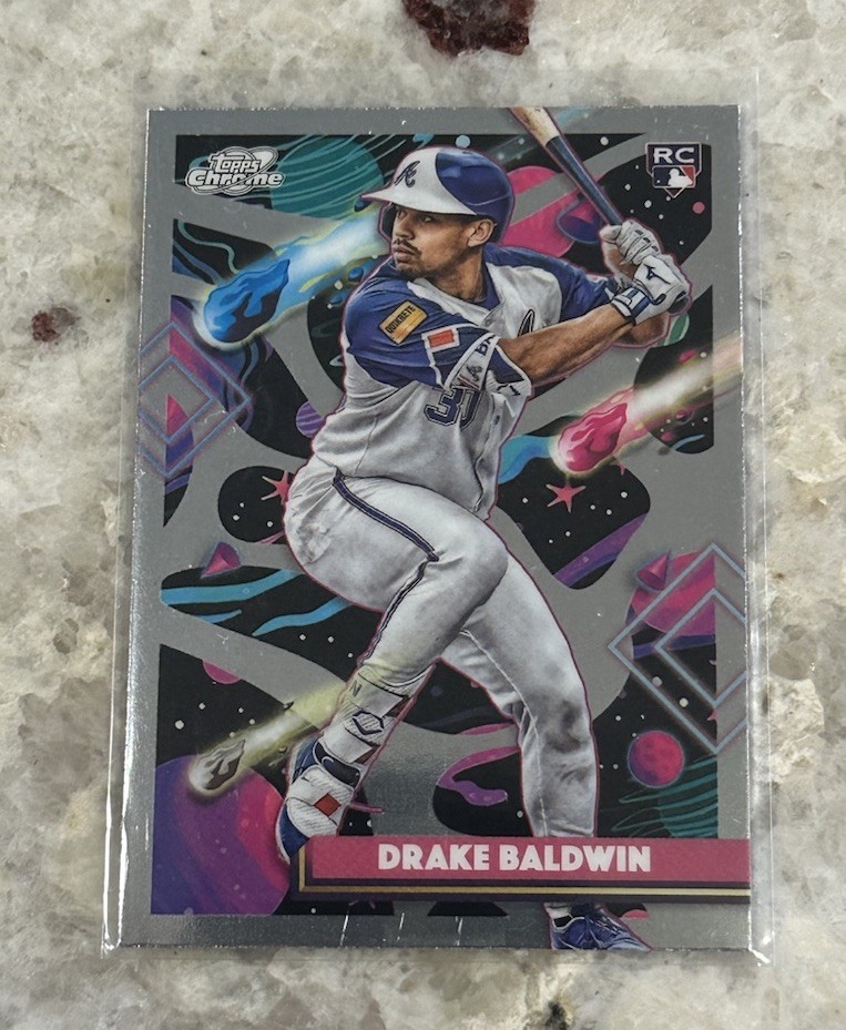 2025 Topps Cosmic Chrome #96 Drake Baldwin (RC) Atlanta Braves