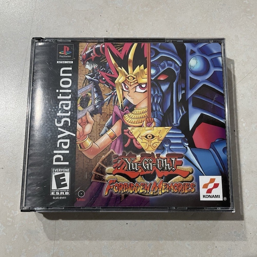 Yu-Gi-Oh! Forbidden Memories (PlayStation 1, 2002) (w/Manual, No Cards)