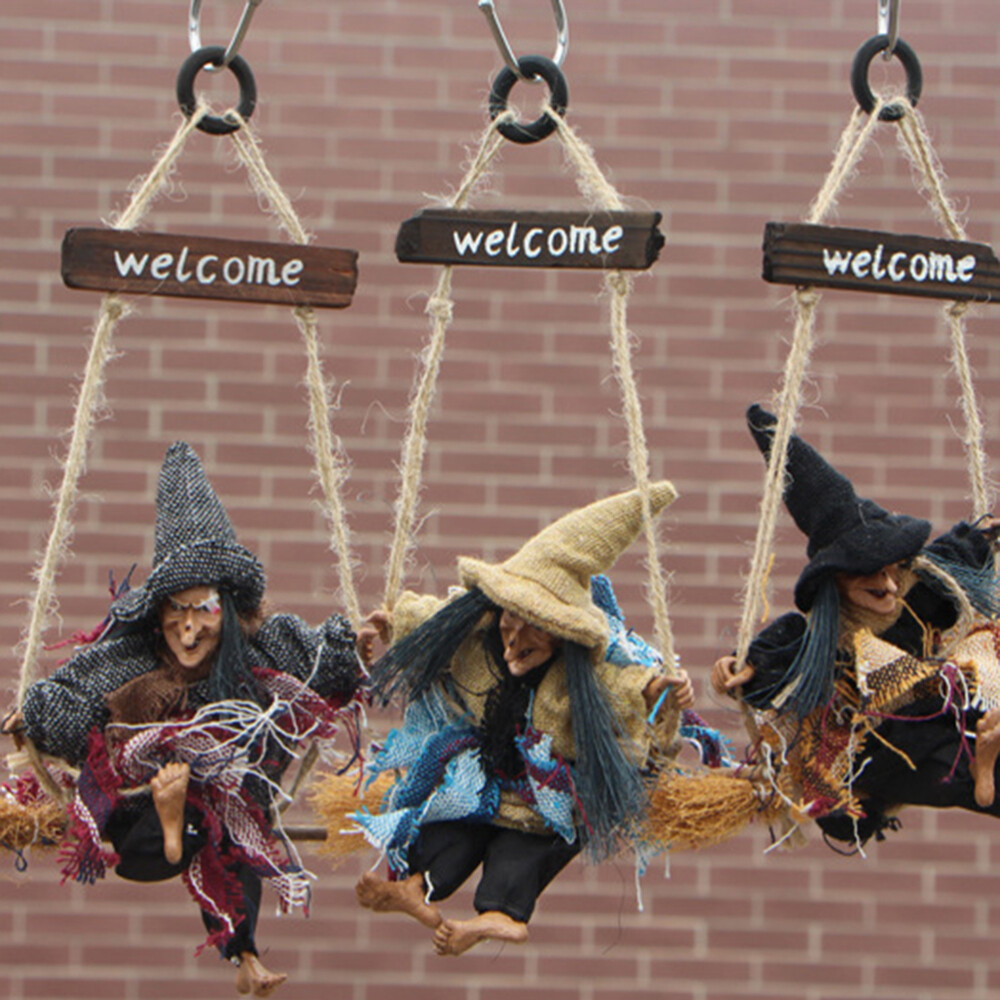 Scary Witch Dolls Scary Doll Witch Decor Halloween Witch Doll