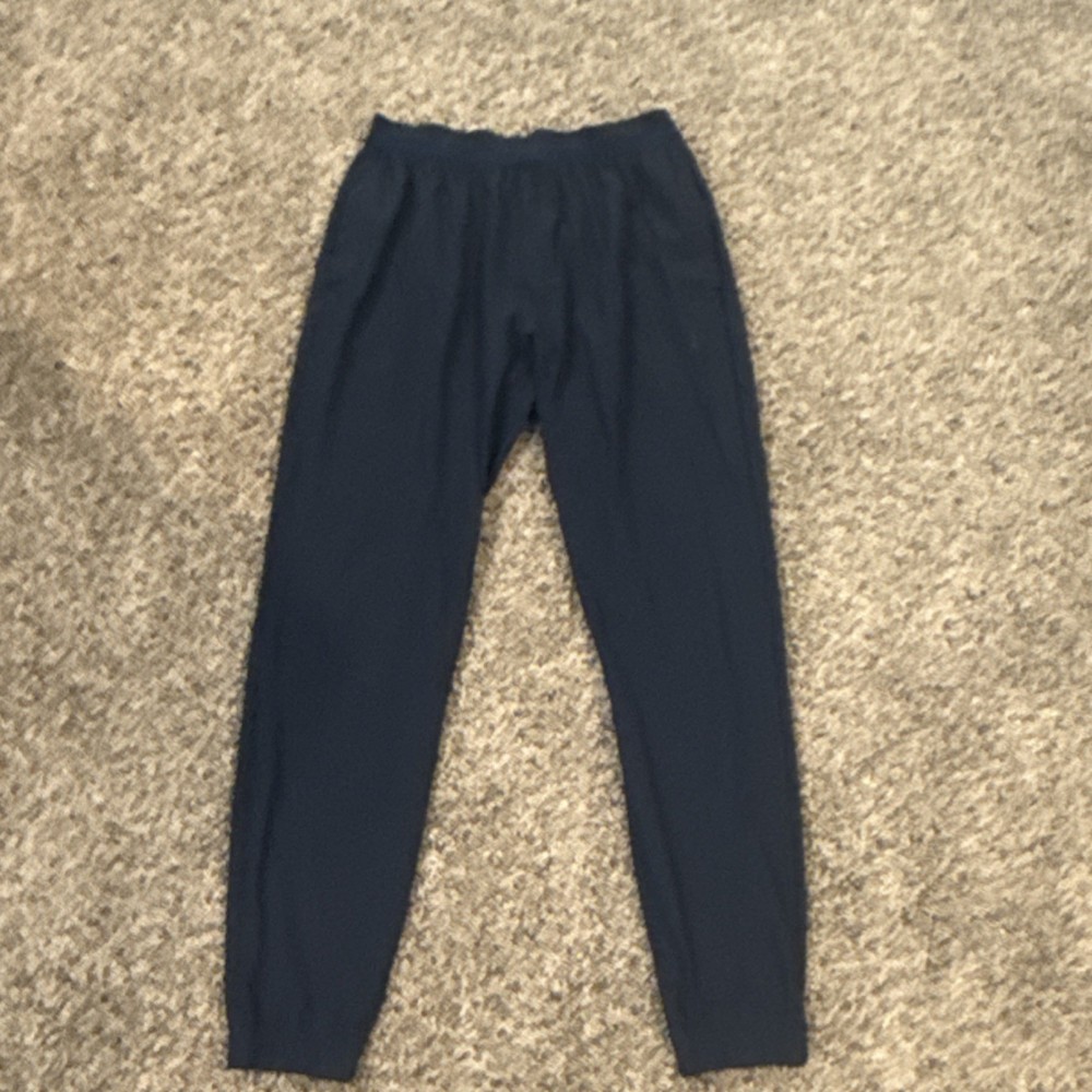 Gymshark Men's Navy Jogger Pants Medium Activewear Elastic Waist Tapered