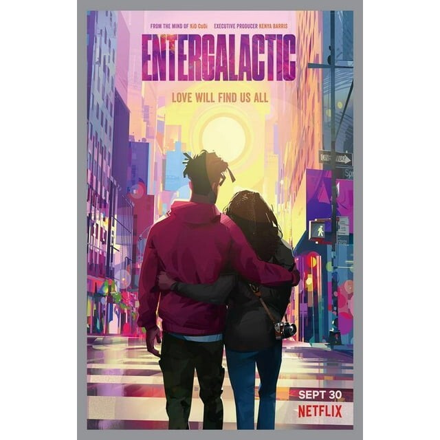 Entergalactic Movie Poster,Wall Art ,Art Home decoration Poster, Vintage Movie