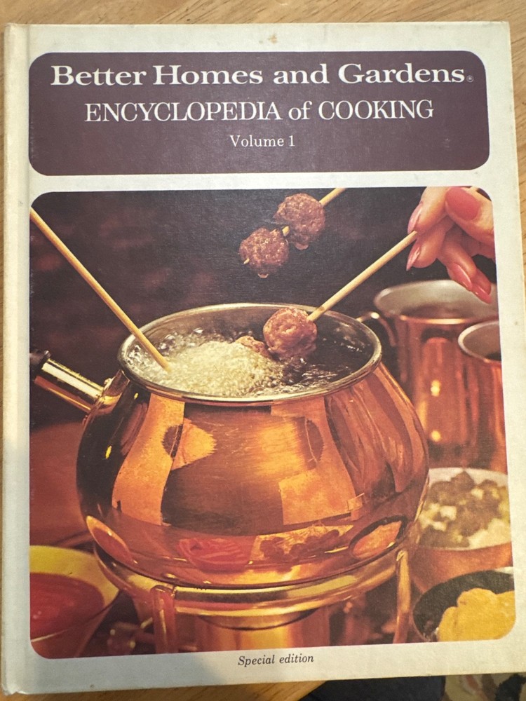 Better Homes and Gardens * Encyclopedia of Cooking * Volumes 1 - 20 * 1970s