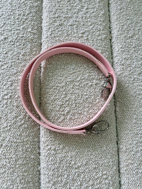 Dior Baby Pink Patent Leather Crossbody Bag Strap