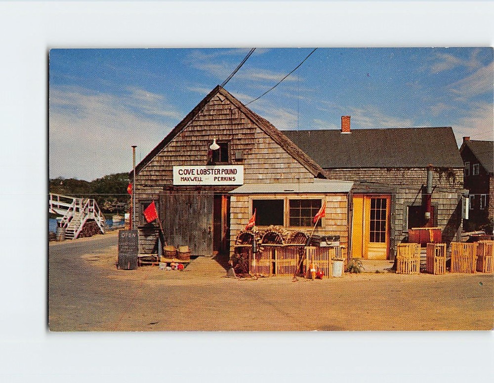 Postcard Cove Lobster Pound Perkins Cove Ogunquit Maine