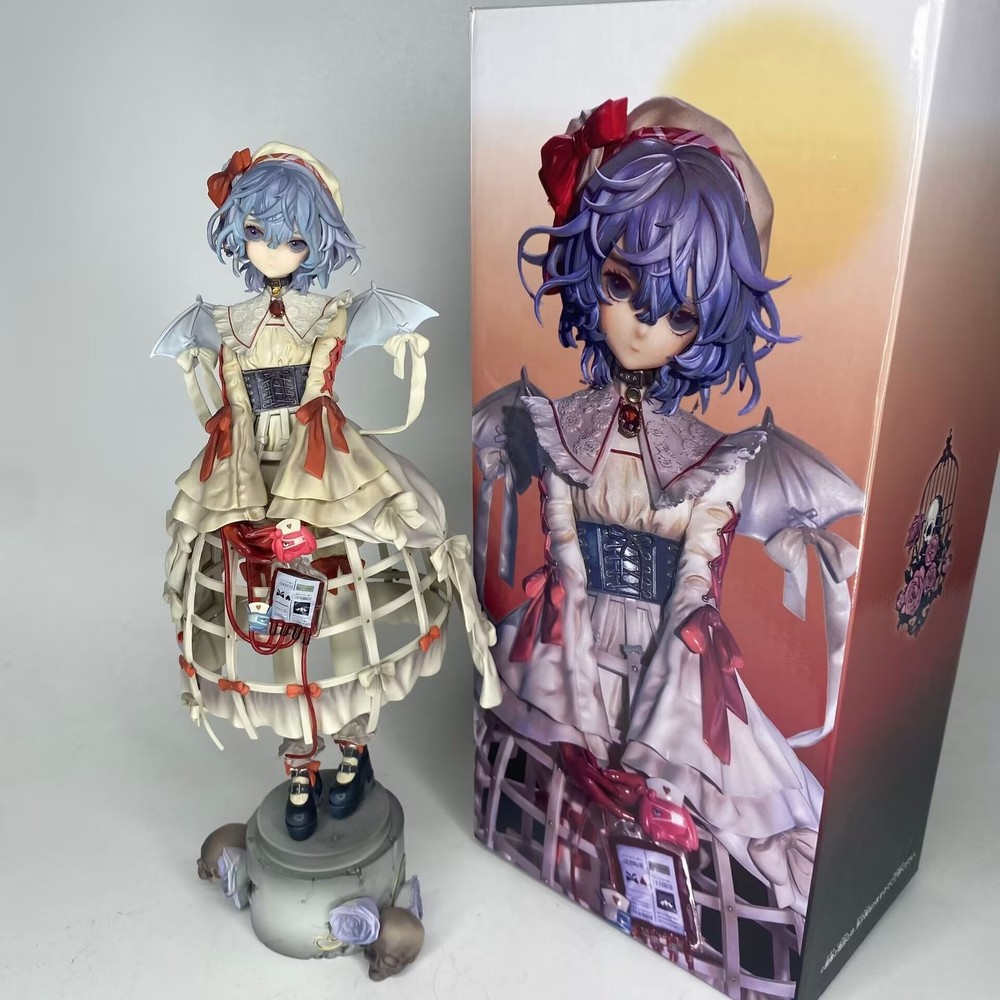 Anime Touhou Project Remilia Scarlet Blood Ver 1/7 Scale Figure Doll Model 29cm