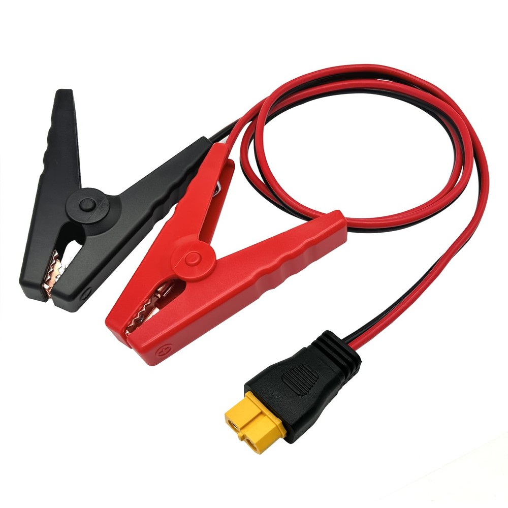 Nuofany XT60 Female to Battery Alligator Clip Cable XT60 Connector with Batte...
