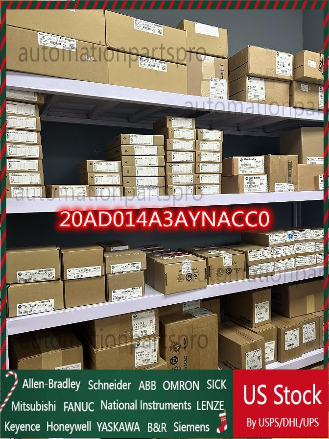 Allen Bradley 20Ad014A3Aynacc0 Powerflex Drive Overnight Shipping